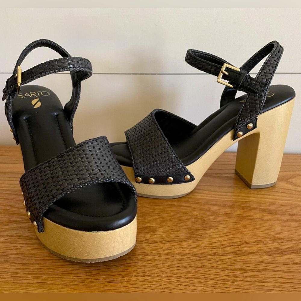 Women’s Franco Sarto Platform Heels WALLY 2 Size 8 EUC Mint Condition